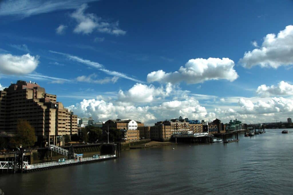 The view of the River Thames